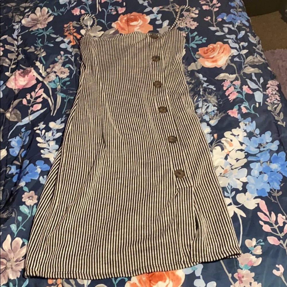 Black and white dress